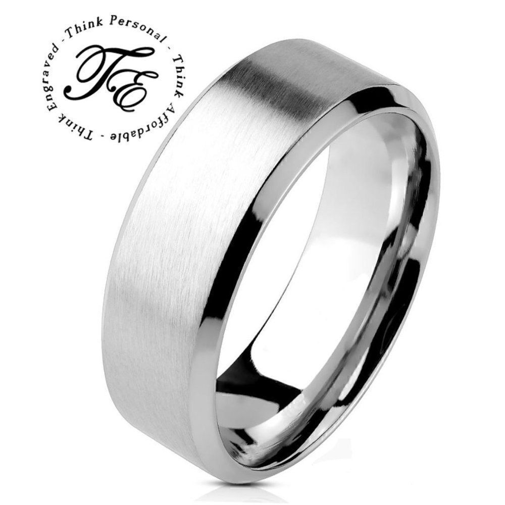 Traditional Women's Silver Wedding Ring Band - Silver Wedding Ring For Her
